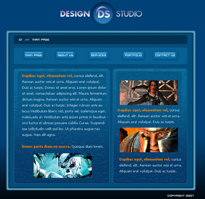 Design Studio Layout Tutorial: Final Result (Click to enlarge)