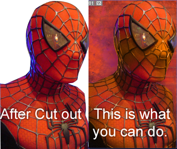 Cutting Out Renders Tutorial: Final Result