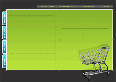 Modern Layout Tutorial: Final Result (Click to enlarge)