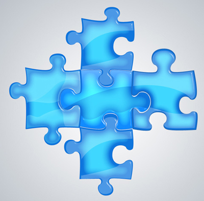 Personalized Puzzle Effect Tutorial: Final Result (Click to enlarge)