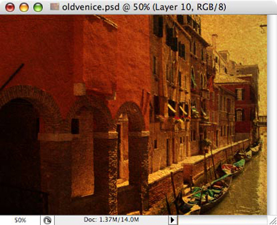 Old Venice Tutorial: Final Result