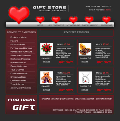 St Valentine Layout Tutorial: Final Result (Click to enlarge)