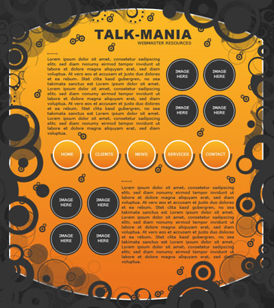 Portfolio Layout #4 Tutorial: Final Result (Click to enlarge)