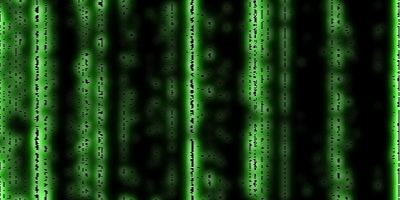 Falling Matrix Code Effect Tutorial: Final Result