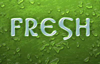 Fresh Desktop Wallpaper Tutorial: Final Result (Click to enlarge)