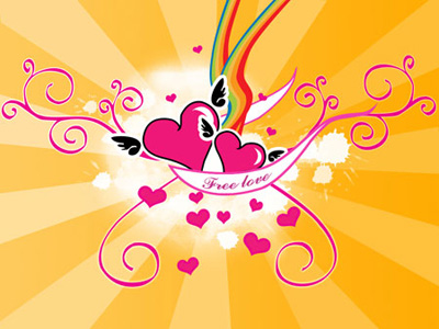 Vector Wallpaper Tutorial: Final Result