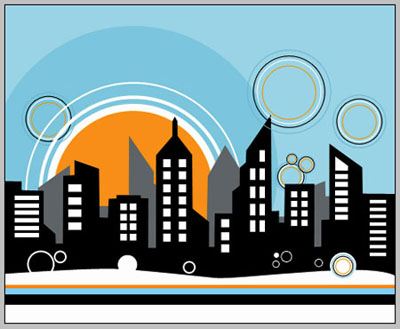 Illustrated City Tutorial: Final Result