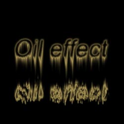 Oil Text Effect Tutorial: Final Result