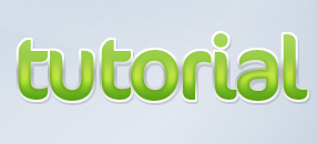 Green Organic Text Tutorial: Final Result
