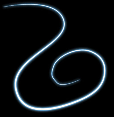 Glowing Curves Tutorial: Final Result