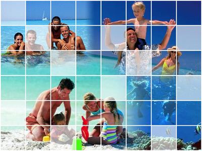 Transform your Photos into a Beautiful Mosaic Tutorial: Final Result
