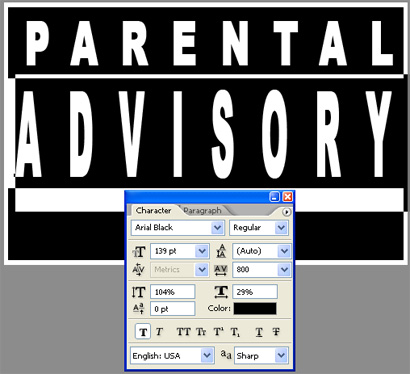 Design a Parental Advisory Label 9
