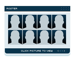 Create a Game or Clan Website Roster Panel Tutorial: Final Result