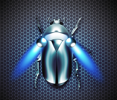 Futuristic Beetle Tutorial: Final Result (Click to enlarge)