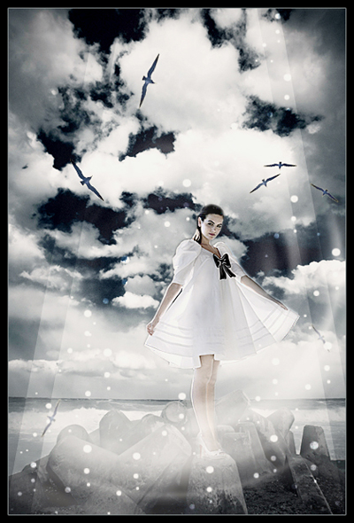 Dreamy Light Photo Effect Tutorial: Final Result