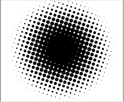 How to Create Big Popart Circle in Photoshop Tutorial: Final Result