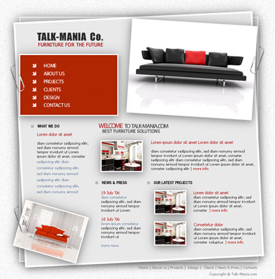 Interior Design Layout Tutorial: Final Result (Click to enlarge)