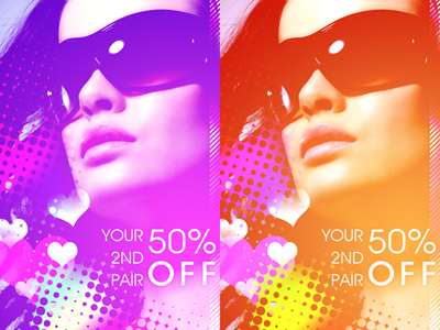 Design a Stylish Fashion Advert Tutorial: Final Result (Click to enlarge)