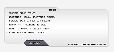 Stylish Silver Content Box Tutorial: Final Result