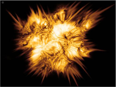 Explosion Effect Tutorial: Final Result