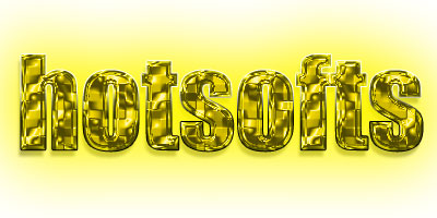 Gold Nuggets Text Tutorial: Final Result