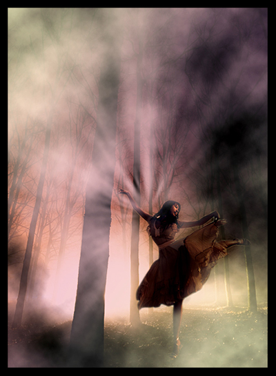 Dancing in the Dark Photo Effect Tutorial: Final Result