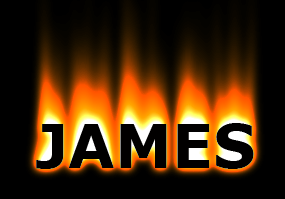 Fire Text I Tutorial: Final Result