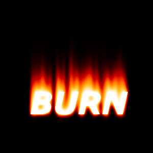 Fire Text II Tutorial: Final Result