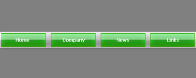 Glossy Navigation Bar II Tutorial: Final Result (Click to enlarge)