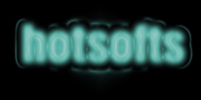 Fluorescent Text Tutorial: Final Result