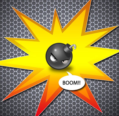 Boom Boom Wallpaper Tutorial: Final Result (Click to enlarge)