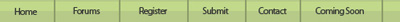 Glossy Menu Bar