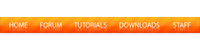 Striped Navigation Tutorial: Final Result