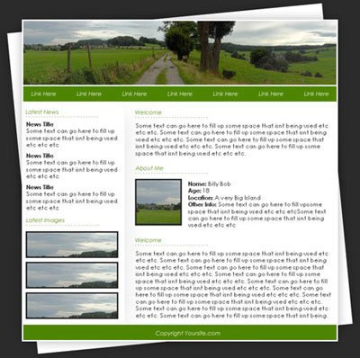 Portfolio Template Tutorial: Final Result
