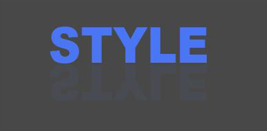 Reflect a Text Tutorial: Final Result