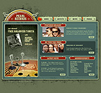 Flash site template example
