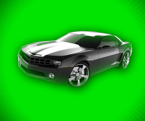Create Car Desktop Themes in Photoshop CS3