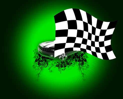 Create Car Desktop Themes in Photoshop CS3