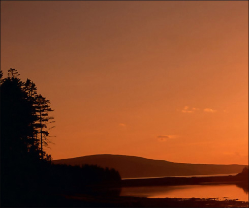 Create Orange Sky Illustration in Photoshop CS3