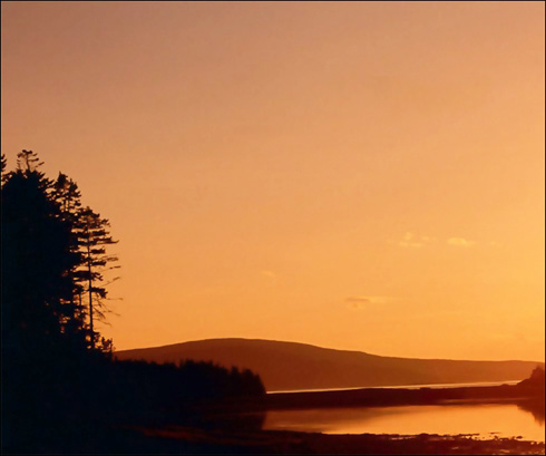 Create Orange Sky Illustration in Photoshop CS3