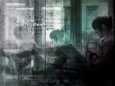 Dreamy Sparkling Photo Effect Tutorial: Final Result (Click to enlarge)