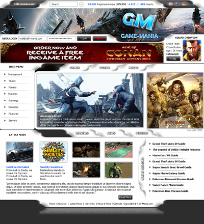 The Most Advanced Game Layout Tutorial: Final Result (Click to enlarge)