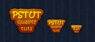 Cartoonish/Juicy Text Tutorial: Final Result (Click to enlarge)