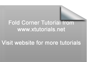 Fold Corner Effect Tutorial: Final Result