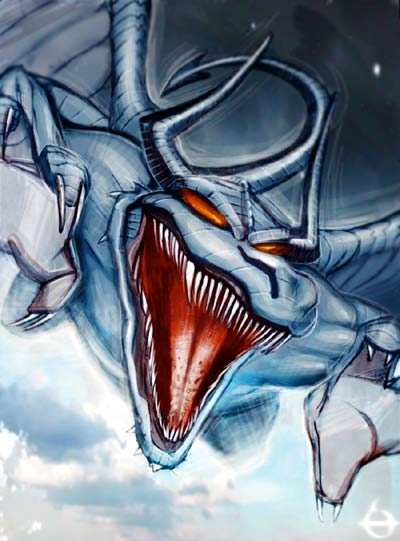 Painting a Dragon Tutorial: Final Result