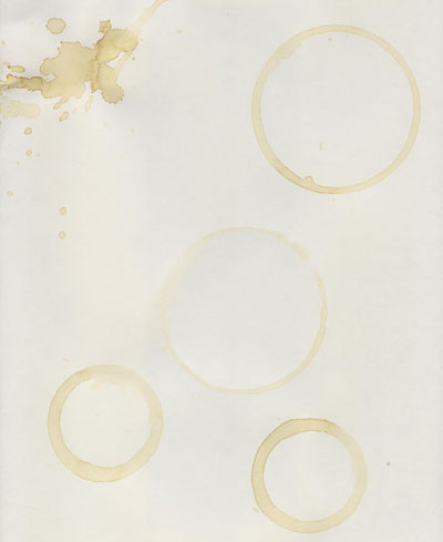 Create Photoshop Brushes for Coffee Stains and Splatters Tutorial: Final Result