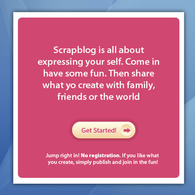Re-Creating Scrapblog Banner Design Tutorial: Final Result