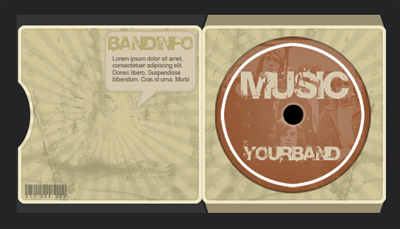 CD and CD Jewel Case Tutorial: Final Result (Click to enlarge)