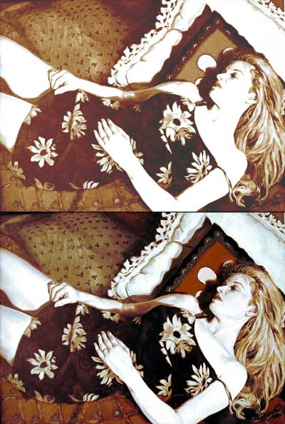 Advanced Sepia Toning / Antique Tutorial: Final Result