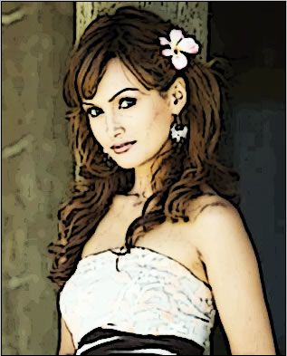 Photo to illustration Vector Effect Tutorial: Final Result